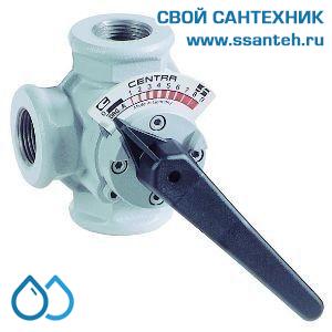 10280 Honeywell DR15GMLA Клапан трехходовой поворотный муфтовый, PN6, DN15, Kvs 4, 2…130 °C