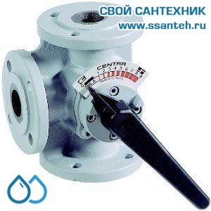 10286 Honeywell DR25GFLA Клапан трехходовой поворотный фланцевый, PN6, DN25, Kvs 10, 2…130 °C