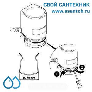 10368 Honeywell, MT4-230-NC Термоэлектрический привод для зонного регулирования, 2-pt, 90Н, 230Vac, 2,5мм, 4мин, NC