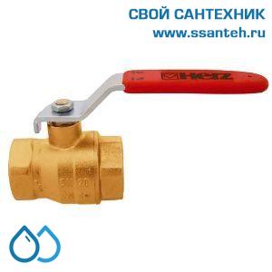 14655 HERZ, 1220623 Кран шаровой MODUL ВР-ВР 1" длин ручка сталь PN25