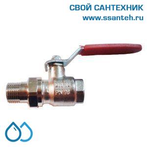 14698 HERZ Кран шаровой MODUL ВР-НР 3/4" длин ручка сталь амер PN16 ник