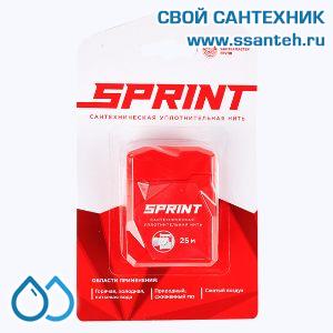 15542 СантехМастерГель Sprint Сантехническая уплотнительная нить, бокс 25 м., блистер