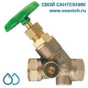 16675 HERZ, 2411512 Вентиль запорный Штремакс AW 3/4" слив