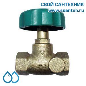 16739 HERZ, 2421542 Вентиль запорный Штремакс-АW, муфта, без слива, 3/4" 